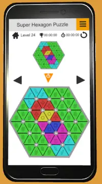 Super Hexagon Puzzle Screen Shot 7