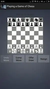 Classic Chess Game Screen Shot 1