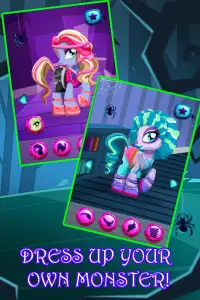 Little Monster Pony Dress Up Screen Shot 2