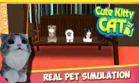 Cute Kitty Cat - 3D Simulator Screen Shot 3