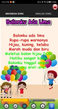 lagu anak indonesia offline lengkap MP3 Edukasi TK Screen Shot 11