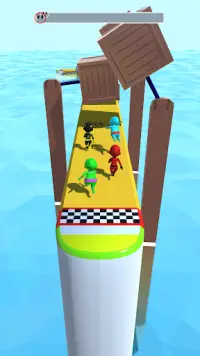 Game Race 3D: Fun Squid Run 3D Screen Shot 1