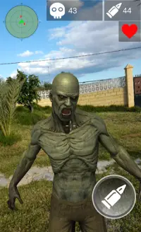 Pocket Zombie Hunter Go: Survival Simulator Camera Screen Shot 0