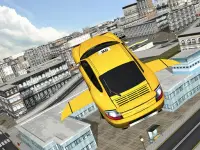 Flying Taxi car simulator Screen Shot 10