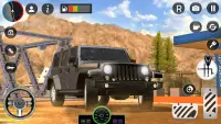 Jeep Driving Sim Offroad Games Screen Shot 17