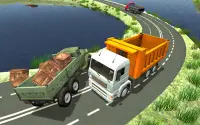 Dumper Truck Simulator 3D Game Screen Shot 2