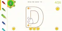 English Tracing Alphabet games! For Kids Screen Shot 2