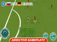 Jeu au football 2018 - Coupe du monde de Russie Screen Shot 0