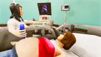 virtual grávida mãe bebê cuide Screen Shot 1