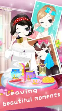 Manga Girl Dress Up - Fun Girls Game Screen Shot 2