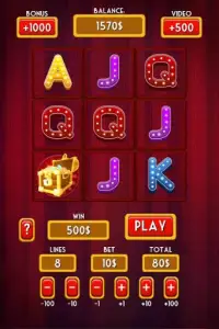 Mini Casino Slots Screen Shot 2