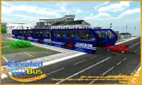 Elevated Bus Driving in City Screen Shot 4
