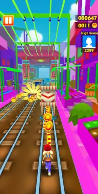 Subway Endless Surf - Track Run Fun 3D Screen Shot 1