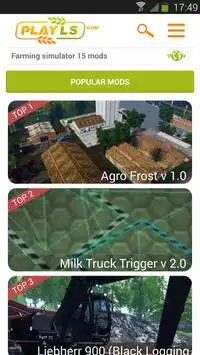 Farming simulator 15 mods Screen Shot 0