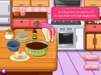 cookies cooking girls game Screen Shot 1