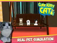 Cute Kitty Cat - 3D Simulator Screen Shot 7