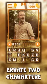 Quiz for Walking Dead - Fan Trivia Game Screen Shot 0