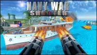 navy war shoot 3D - tirador de guerra artillero Screen Shot 2