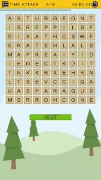 Word Search Game Screen Shot 3