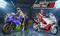 Moto Racing 3D Screen Shot 1