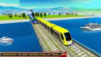 Euro Metro Train Racing 2017-3D Simulator jogo Screen Shot 10