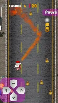 Run Santa Dash on Road Screen Shot 0