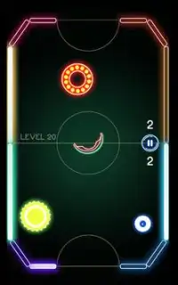Glow Hockey - Hockey Game Screen Shot 5