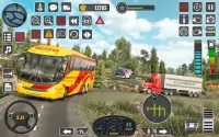 Euro Autobus Symulator Gry 3D Screen Shot 4