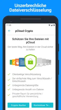 pCloud: Kostenloser Cloud-Speicher Screen Shot 4