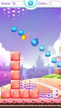 bouncing candy Screen Shot 2