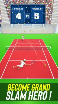 Tennis Fever 3D: Free Sports Games 2020 Screen Shot 1