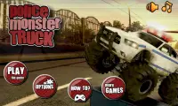 Police Monster Truck Screen Shot 2