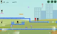 Two player - Stickman rescue mission Screen Shot 1