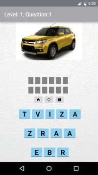 Indian Cars Quiz Screen Shot 1