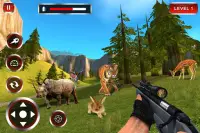 3d Wild Animal Hunting Jungle Shooter Screen Shot 1
