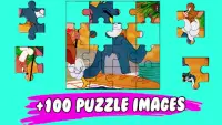 Tom Jigsaw Jerry Puzzle Game Screen Shot 2