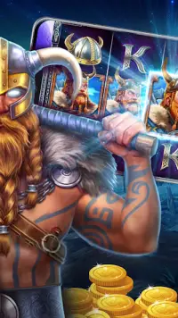 Vikings Slots - Big Win Screen Shot 2