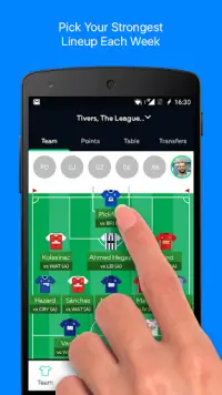 Draft Fantasy Football - Premier League Soccer Screen Shot 1