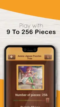 Anime Teka-teki - Permainan Puzzle Screen Shot 2