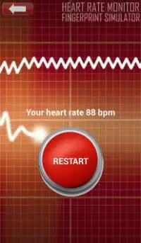 Heart Rate Monitor Simulator Screen Shot 3