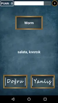 İngilizce Kelime Oyunu Screen Shot 2