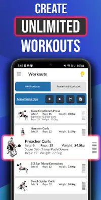 Gym Exercises & Workouts Screen Shot 2