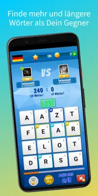 Friendly Words - Multiplayer Worträtselspiel Screen Shot 1