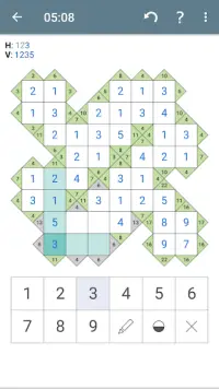 Kakuro - Classic Puzzle Game Screen Shot 4