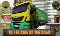 3D Truck Sim Free Roam 2016 Screen Shot 4