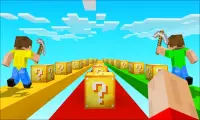 Lucky Block Race pour Minecraft PE Screen Shot 2