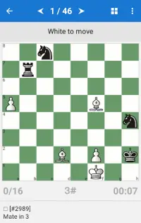 Матовые шахматные комбинации Screen Shot 1