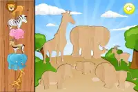 Easy Animal Puzzles for Kids Screen Shot 1