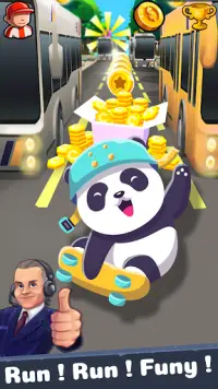Panda Run: Super Runing Games Screen Shot 0