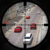 Miasto ruchu Sniper Shooter 3D